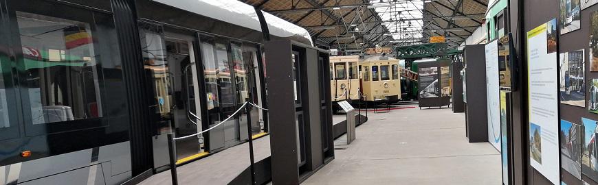 L'exposition AmsTRAMgram est consacrée au futur tram de Liège. Elle est accessible gratuitement aux écoles.