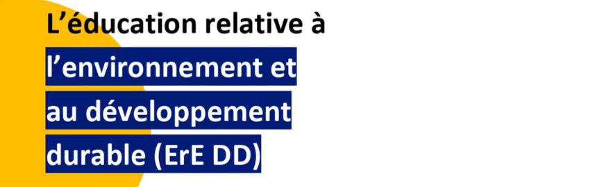 Développement durable référentiel